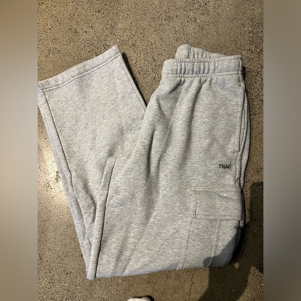 Aritzia Gray Track Pants - Picture 3 of 5